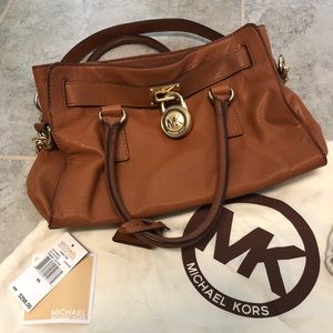 Michael Kors Hamilton luggage purse